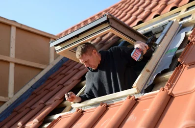 Pose de fenêtres de toit Velux à Germ